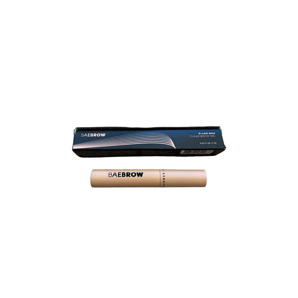 BaeBrow G-Lam Max Clear Brow Gel 7ml Strong Hold Laminated Brow NIB